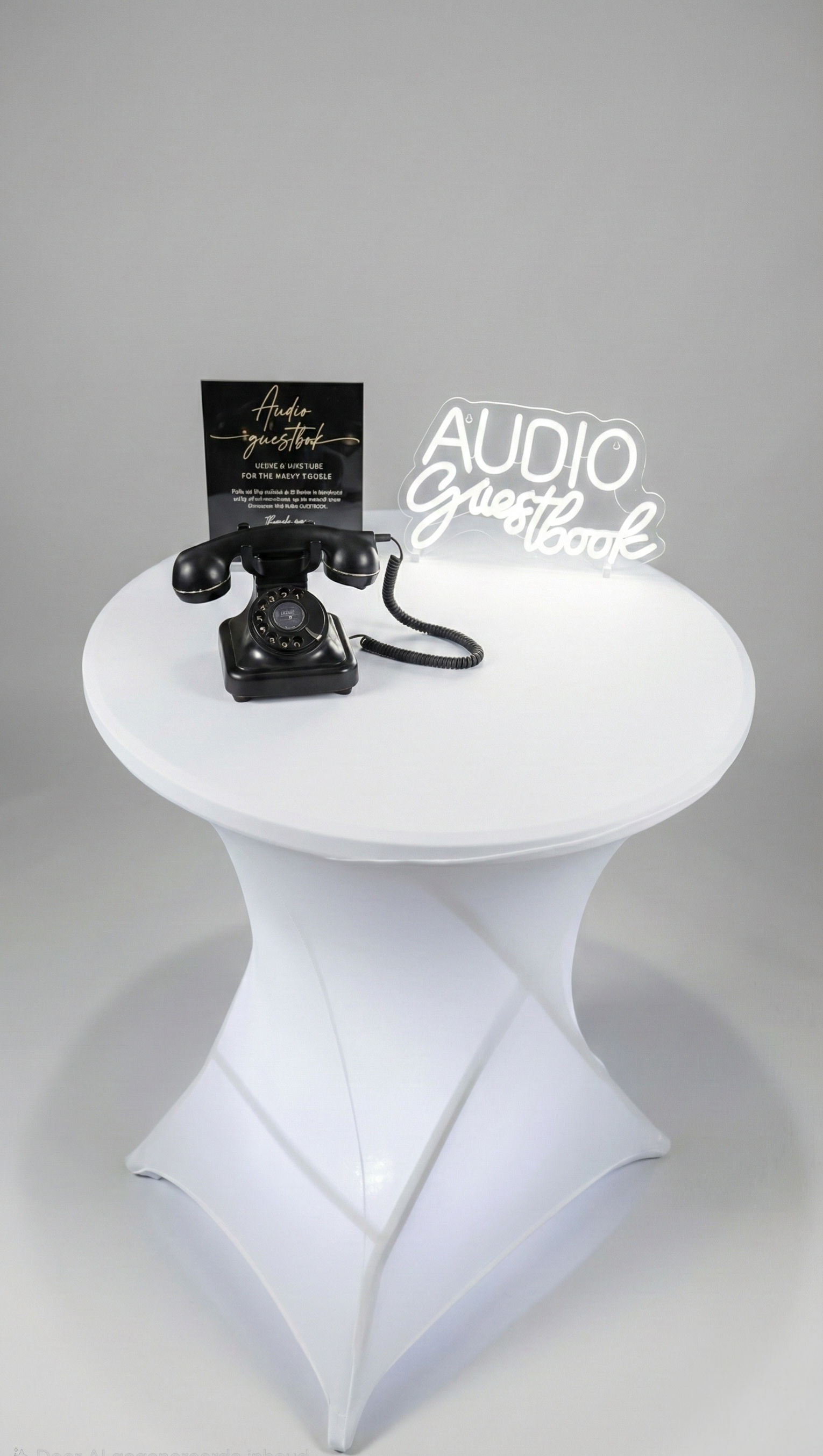 Audio Gastenboek Telefoon